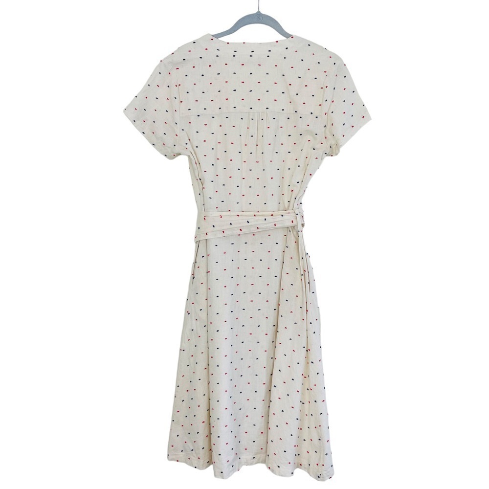 Archerie NYC Midi Short Sleeve Button Down Belted Dress 10 - Picture 11 of 12